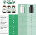 Natural Nutra Full Spectrum Vitamin K2 Supplement, Support Cardiovascular Health, Liver Function, Metabolic Health, Heart Health, Help Promotes Bone & Dental Health, 75 mcg, 60 Capsules (Pack of 2)