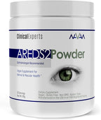 Navan AREDS 2 Powder - for Those Who Can't Consume Tablets or Softgels - Eye Vitamins & Minerals Antioxidant Supplement by Clinical Experts - Lutein, Zeaxanthin & Zinc - Kosher Style, 30 Servings