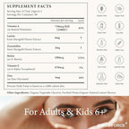 6 in 1 Vitamin A Liquid Drops with Lutein & Zeaxanthin, Vita A Retinyl Palmitate for Skin, Vision & Immune Support, Adults & Kids Ages 6+, Vegan, Non-GMO, 2 Fl Oz