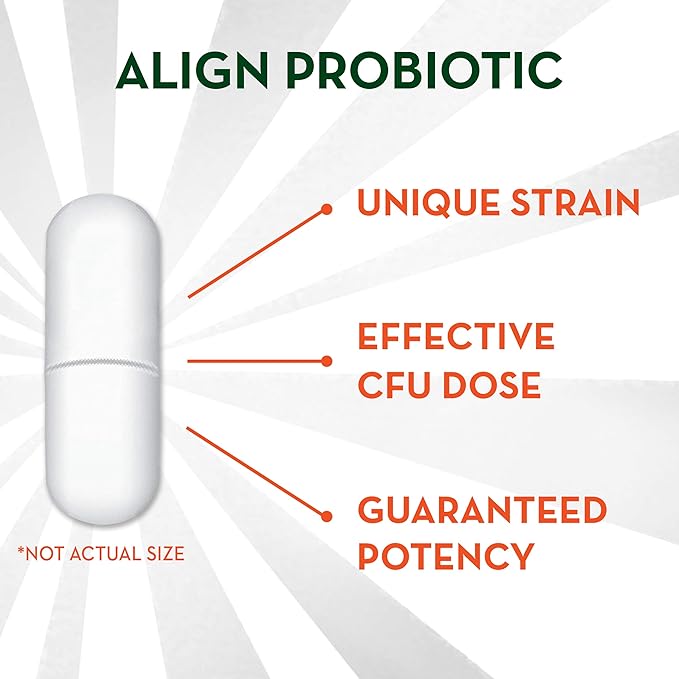 Align Probiotic Supplement Capsule 49 Count (Packaging May Vary) (Pack of 2)