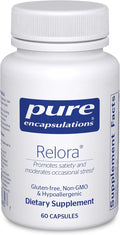 Pure Encapsulations Relora | Hypoallergenic Supplement Promotes Healthy Cortisol and DHEA Production and Moderates Occasional Stress | 60 Capsules