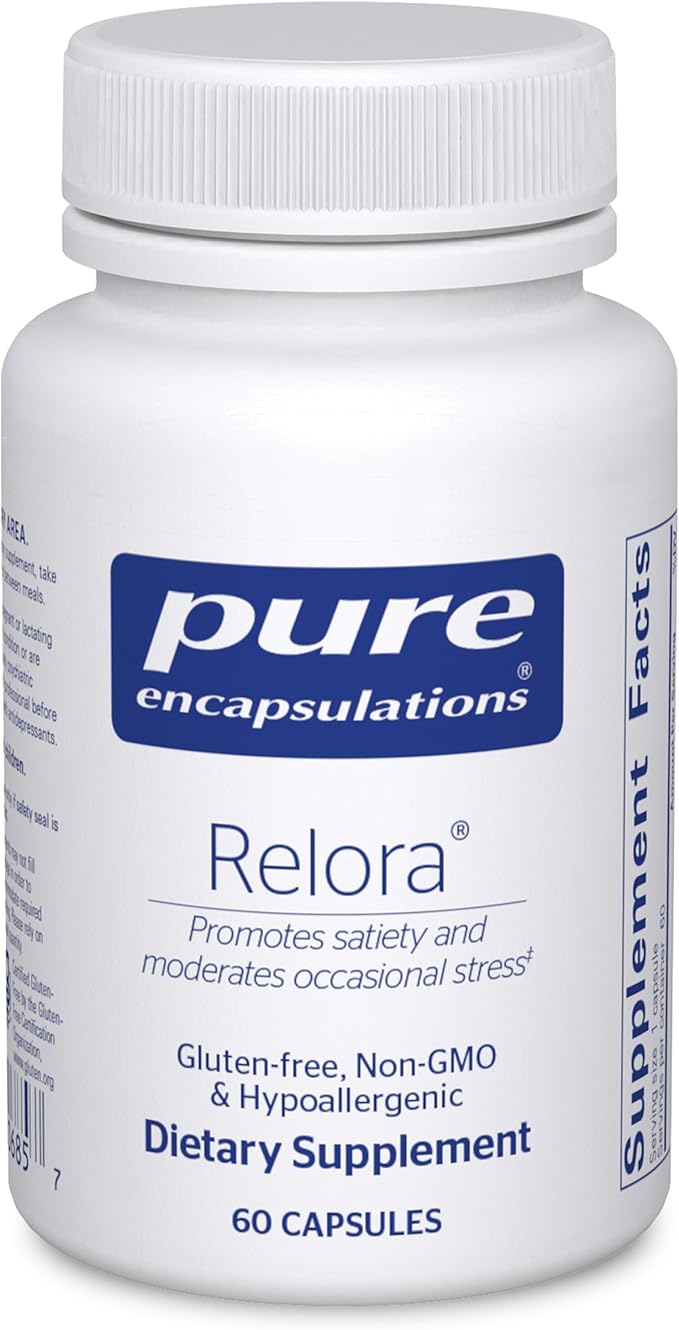 Pure Encapsulations Relora | Hypoallergenic Supplement Promotes Healthy Cortisol and DHEA Production and Moderates Occasional Stress | 60 Capsules