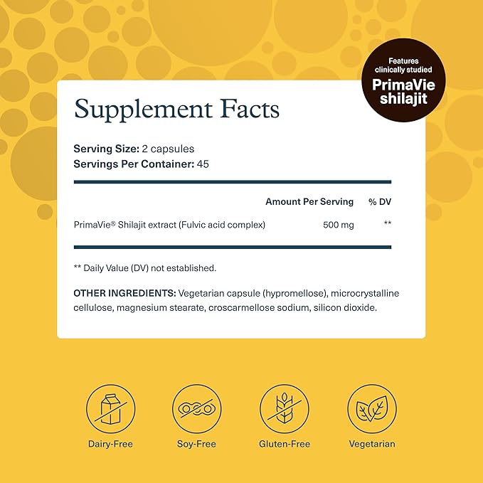 Youtheory Shilajit Advanced Capsule 90 Vegetarian Capsules