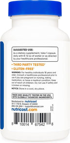 Nutricost DIM (Diindolylmethane) Plus BioPerine 300mg, 120 Vegetarian Capsules - Up to 4 Month Supply, Max Strength DIM Supplement (Pack of 2)