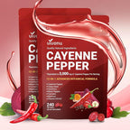 VivoNu Cayenne Pepper Softgels Supplement, Supports Leg Vein, Heart and Blood Vessel Health, with Vitamin E D3+K2 and Extracts of Grape Seed, Hawthorn, Beetroot, Berberine (Softgel / 2 Bag)