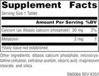 Source Naturals Melatonin, Helps Promote Sleep* - 2 mg - 240 Time Release Tablets