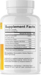 DR. EMIL NUTRITION Women & Men Total Gut Health Complex | Prebiotic + Probiotic + Postbiotic Gut Health Supplements | Probiotics Digestive Health & Gut Health | 120 Capsules