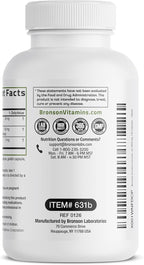 Bronson Turmeric Curcumin with BioPerine - High Potency Premium Joint Support with 95% Standardized Curcuminoids - Non-GMO Capsules with Black Pepper - 120 Count