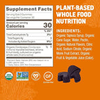 OM MUSHROOM SUPERFOOD Cordyceps Gummies – USA Grown Organic Mushrooms – Supports Endurance, Energy & Recovery – Cherry Burst Flavour – 30 Servings, 60 Count.