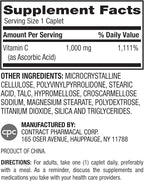 Earth's Splendor Vitamin C 1000 mg Supplement for Men & Women, Immune Support, Supports Antioxidant Health (100 Caplets, 3+ Month Supply Per Bottle) - 2 Pack