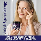NAD Supplement - Nicotinamide Riboside Resveratrol 900mg, Liposomal NAD Supplement for Women and Men, NAD Plus Pure Organic