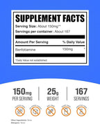 BulkSupplements.com Benfotiamine Powder -Vitamin B1 Benfotiamine Supplement, Fat Soluble B1 Vitamin - Gluten Free, 150mg per Serving, 25g (0.88 oz) (Pack of 1)
