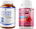 1 Body Thyroid Support Supplement + Cranberry Probiotics for Women