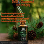 Prime Code NAD+ Liquid Drops with Resveratrol, Vitamin B12 & PQQ – Advanced Cellular Energy & Antioxidant Support – Vegan, Non-GMO, Gluten Free – Fast Absorption Supplement for Men & Women, 2 fl oz