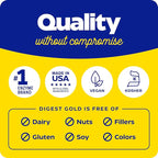 Enzymedica Digest Gold + ATPro, Maximum Strength Digestive Enzymes, Helps Digest Large Meals for Instant Bloating Relief, 45 Capsules