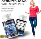 Nerve Recovery Pro – Nerve Support Supplement with Alpha Lipoic Acid, Turmeric & Acetyl-L-Carnitine – Supports Healthy Nerve Function, Circulation & Blood Flow – 30 Capsules - 2 Pack