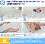 2 Fl Oz Magnesium Oil Spray - Pure & Organic - High Concentration Magnesium - Non-GMO, Gluten-Free - Easy to Absorb (1pc)