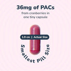 20% Bundle Utiva Cranberry PACs 30 Vegi Capsules Cranberry Supplement for Urinary Tract Health for Women and Men + Utiva D-Mannose 500mg 120 Capsules Naturally Flush The Bladder and Urinary Tract