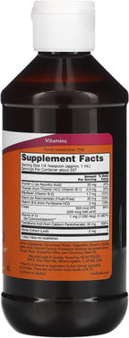 NOW Foods Vitamin B-12 Liquid, 8oz (Pack of 2)