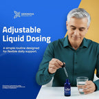 Geronova Research The R-Lipoic Solution, 2 fl oz – Potassium-Stabilized R-Lipoic Acid Liquid for Healthy Aging, Supports Nerve Health, and Cellular Balance – Fast-Absorbing 3-Ingredient RLA Drops