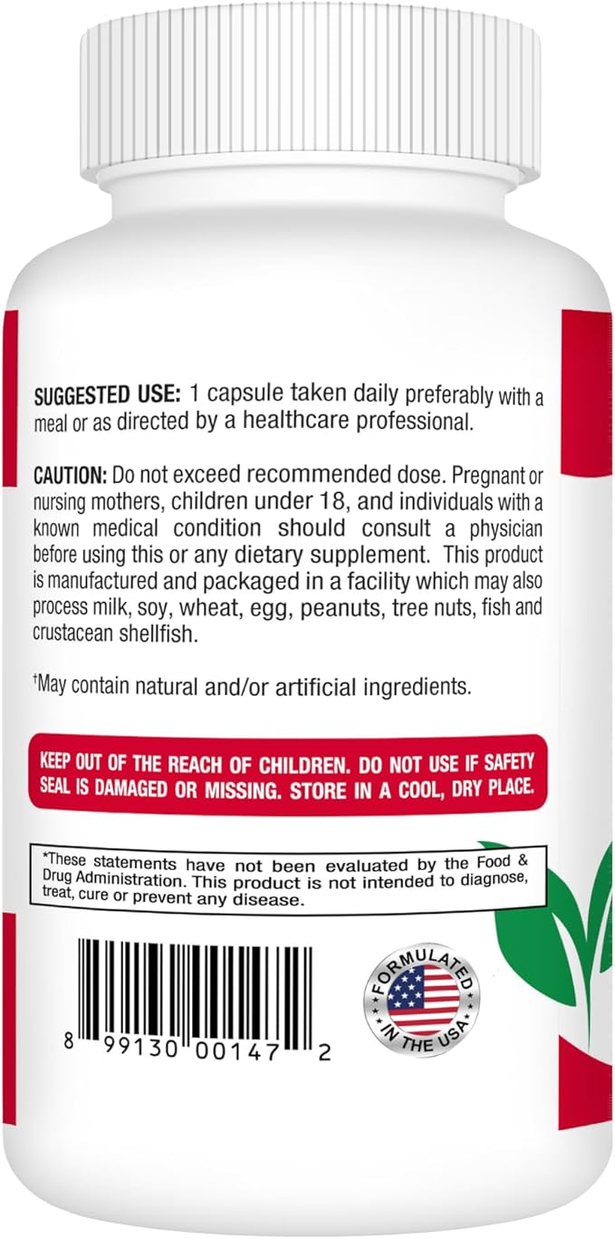 Rise-N-Shine Tart Cherry 4:1 Extract (Fruit) (Prunus Cerasus) | 250 mg Tart Cherry Extract | Antioxidant | 30 Day Supply