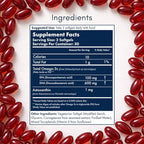 Wellness Omega 3 Algae-Based Supplement with DHA/EPA & Astaxanthin, Fish Free & Vegan with Algae Oil, Absorbable Plant Based Omega 3, Plastic Free, by Ashlan & Philippe Cousteau