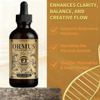 ORMUS Gold Oil PINEAL Gland - Liquid Gold Organic, Enhance Cellular Health, Increased Energy & Vital Force, Cleanse Your pineal Gland | 4oz