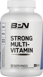 BARE PERFORMANCE NUTRITION, BPN Strong Multi-Vitamin, Foundational Health, Improved Mood and Sleep, Adaptogens, Improved Cognitive Health