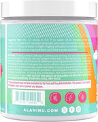 Alani Nu Pre Workout Powder Sherbet Swirl, Amino Energy Boost, Endurance Supplement, Sugar Free, 200mg Caffeine, L-Theanine, Beta-Alanine, L-Citrulline, 30 Servings