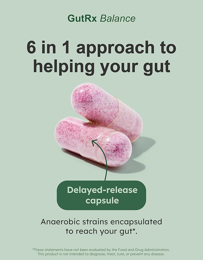 Balance – Probiotics for Women & Men with Akkermansia Probiotic & Christensenella, GLP-1 Alternative for Gut Health with Lactobacillus Plantarum, Gluten Free, Delayed-Release, 30 ct