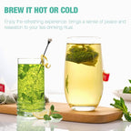 50 Peppermint Tea Bags, Herbal Mint Tea Bags, Traditional Dried Peppermint Leaves, Caffeine-Free, Supports Healthy Digestion, Stress Relief