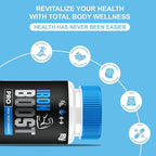 Iron Boost Pro Premium Supplement Capsules, Iron Boost Advanced Health Supplement Pills, Iron Boost Premium Daily Advanced Health Support and Overall Wellness Formula by Blue Vibe (60 Capsules)