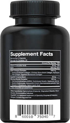 Vital Vitamins Multi Collagen Capsules with Biotin, Hyaluronic Acid, Vitamin C - Type I, II, III, V, X Peptides - Collagen Supplements for Men & Women - Hair, Skin, Nails Beauty Complex - 150 Count