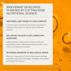 Synchro Gold Medical-Grade Liposomal Turmeric | 60ct Capsules | Whole-Plant Extract, Nano-Encapsulation Delivery | Curcumin Black Pepper Piperine Supplement