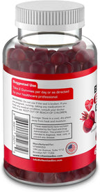 Extreme Beetroot Formula & COQ10 100mg with Grape Seed Extract, for Circulation Energy & Flow, Beet Root Gummies Extract Gluten Free 60