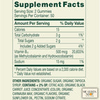 B12 500 mcg Spring Vallley Raspberry Flavor Gummy Vitamin B12 Gummies 100 ct (Pack of 1) + me Gusta Sticker