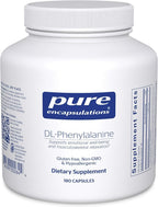 Pure Encapsulations DL-Phenylalanine | Amino Acid Supplement for Memory and Focus, Joints, Muscles, and Cognitive Support* | 180 Capsules
