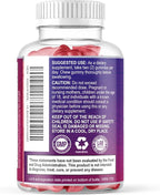 Hair Vitamins Gummies with Biotin 5000 mcg per Serving - Hair Growth Support with Vitamins E & C for Thicker, Stronger & Beautiful Hair - Hair Skin and Nails Vitamin, Gluten Free - 60 Gummies