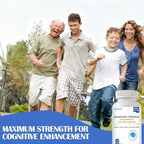 Magnesium L-Threonate, 2000mg Magnesium Supplement - Non-GMO, Gluten-Free, 120 Capsules