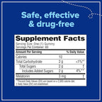 Zarbee's Melatonin Gummies 3mg Sleep Supplement to Promote Peaceful Sleep, Natural Mixed Fruit Flavor, Adults Gummy Age 12 Up, 60 Count