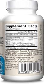 Jarrow Formulas - DIM + CDG Veggie Capsules - 30 Count - DIM & CDG Supplement - For Hormone Balance - Non-GMO - Gluten Free