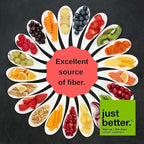just better. Prebiotic Fiber Supplement for a Healthy Gut | Fiber Powder with Zero Grit Zero Taste and No Bloating or Gas | Feel Full Faster | Keto Non-GMO Gluten Free Vegan 30 Servings
