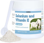 Selenium & Vitamin E Powder for Goat, Selenium Supplement for Goats, Immune System, Muscle Support & Relieve Stress Response, Selenium, Vitamin E Supplements, Goat Minerals, Suitable for All Livestock