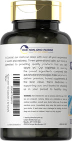 Carlyle Quercetin 500mg Capsules | with 50mg Zinc | 100 Count | Non-GMO and Gluten Free Supplement