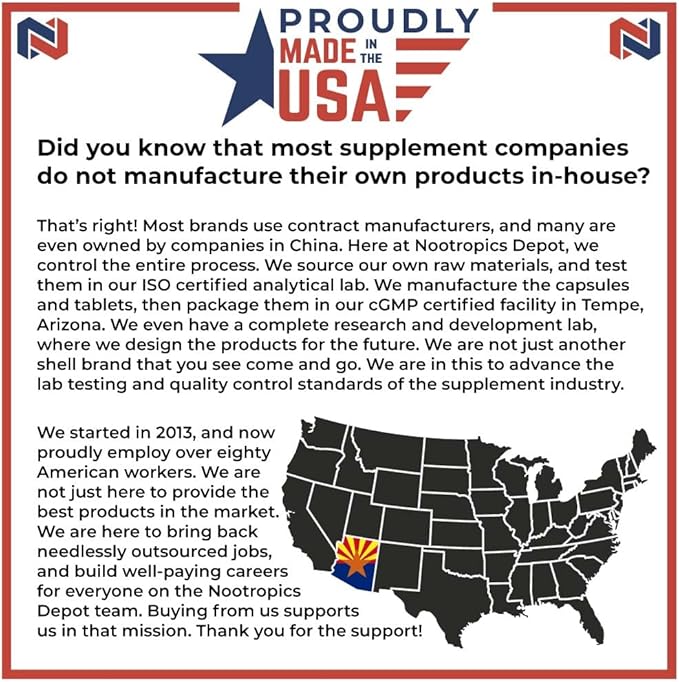 Nootropics Depot Tart Cherry Extract Tablets | 250mg | 60 Count | 10% Anthocyanins | Supports Balanced Oxidation & Inflammation Levels | Promotes Physical Strength & Energy