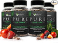 KaraMD Pure Nature | Greens, Fruit and Veggies Supplement | Whole Food Multivitamin & Antioxidants | 20 Fruits and Vegetables Supplements for Energy & Digestion | Gluten Free & Vegan Friendly (4-pack)