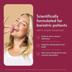 Bariatric Advantage Calcium Citrate Chewy Bites 500 mg - Highly Absorbable & Digestible - Vitamin D3 - Easily Chewable Calcium Supplement - Assorted Fruit - 90 Count