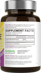 Milk Thistle, Concentrated Seed Extract, 80% Silymarin, Liver Support Cleanse Detox, Fatty Liver Supplements, Non-GMO, No Gluten & Soy, 60 Veggie Caps, 2 Month Supply