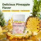 Women's Probiotic Gummies, Pineapple Flavor - 3B CFU Bacillus Coagulans with Lnulin, Dandelion Root & Slippery Elm - Support Gut Health & Digestive Balance, 60 Gummies