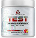 Core Nutritionals Test Vitality & Testosterone Support | with KSM-66 Ashwagandha, Calcium D-Aspartic Acid, & Pine Extract | 28 Servings (Primal Punch)